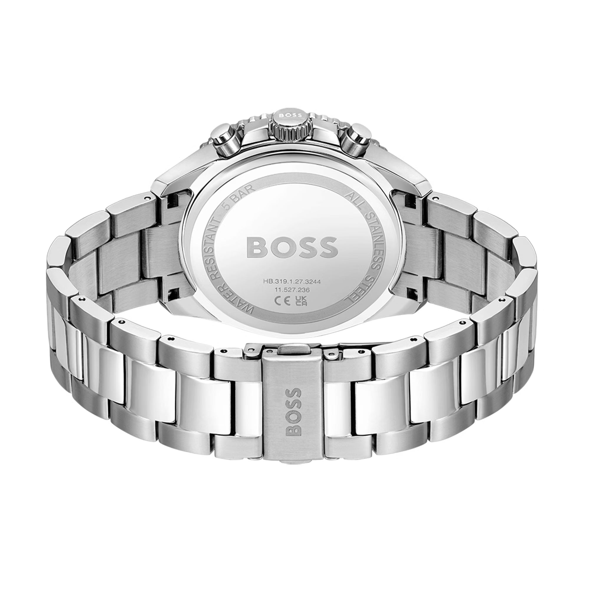 BOSS 1514143 Runner Men's Blue Chronograph Stainless Steel Watch