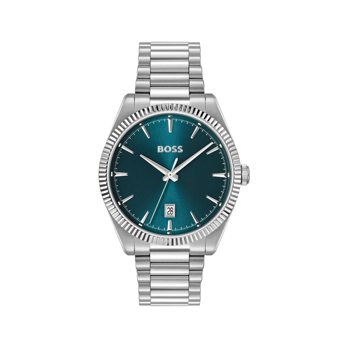 Hugo Boss Cheswick Blue Dial Fluted Bezel 1514309 watch