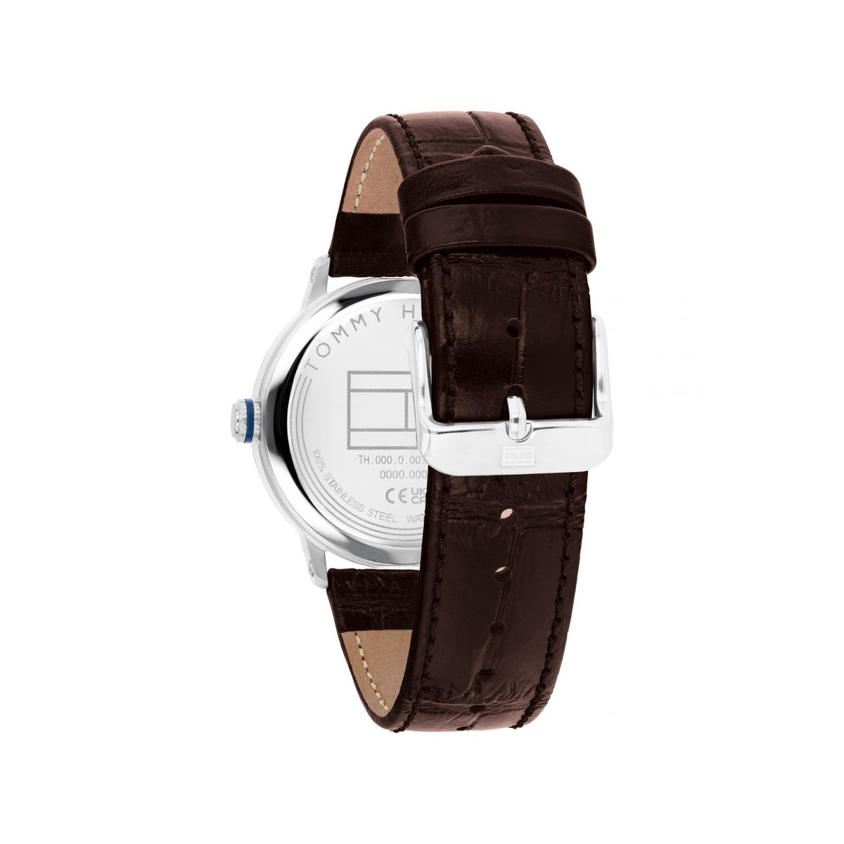 Tommy Hilfiger TH-Oxford Brown Leather, Blue 1710800
