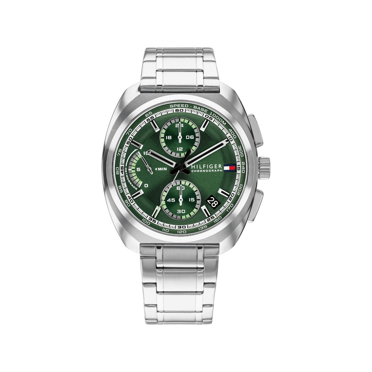 Tommy Hilfiger Cole Silver-tone, Green 1792274