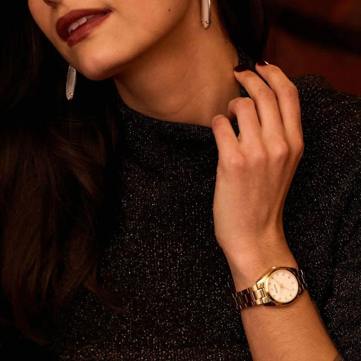 Bulova Ladies' Surveyor Diamond 97P172