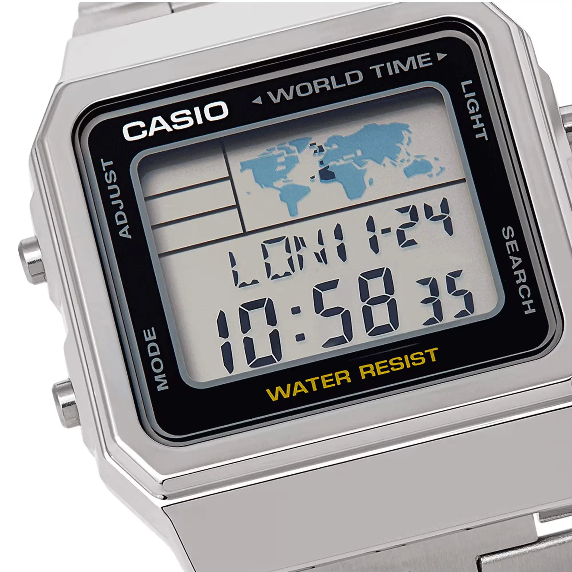 Casio Vintage World Time Watch A500WEA-1EF