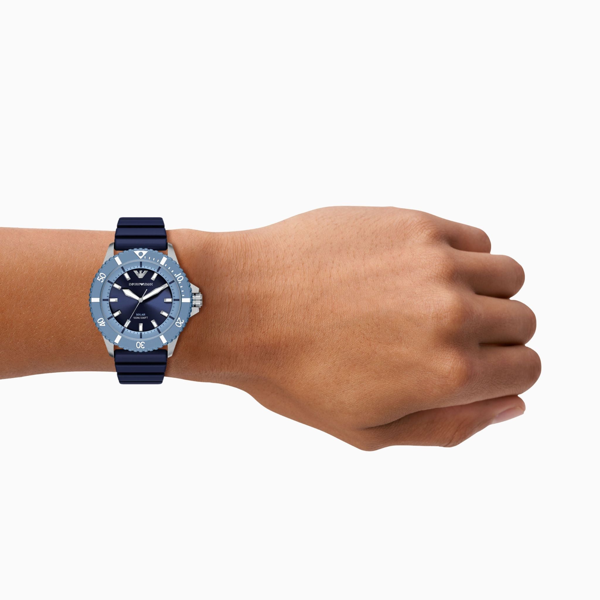 Emporio Armani World Explorer Solar Blue AR11785