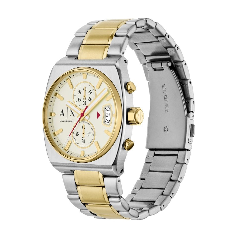 Armani Exchange AX2821 Two-Tone Chronograph Men's Watch