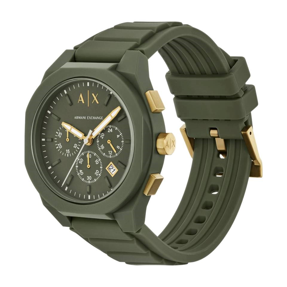 Armani Exchange AX4169 Green Chronograph Men's Watch