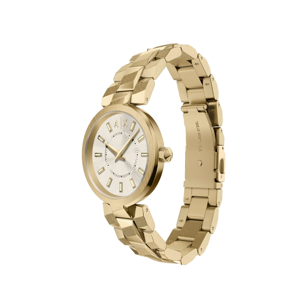 Armani Exchange Audora Gold tone Silver Dial AX4409