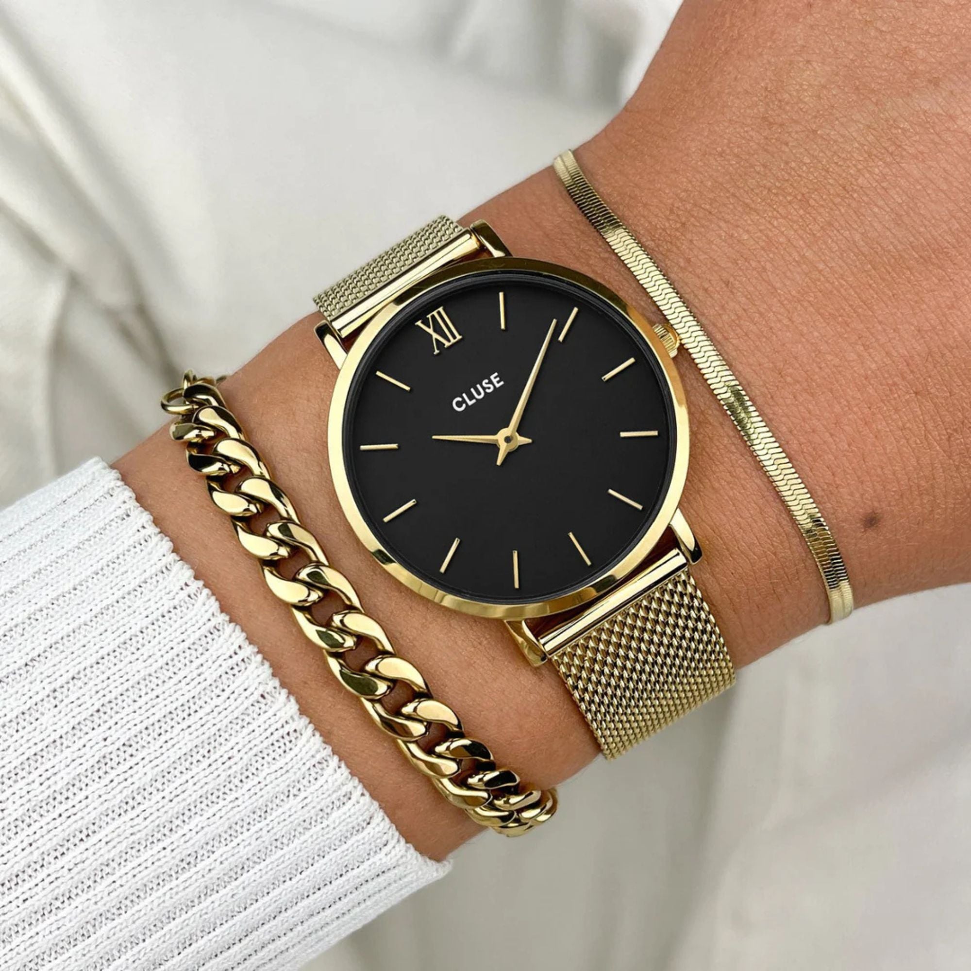 Cluse Minuit Mesh CW0101203017