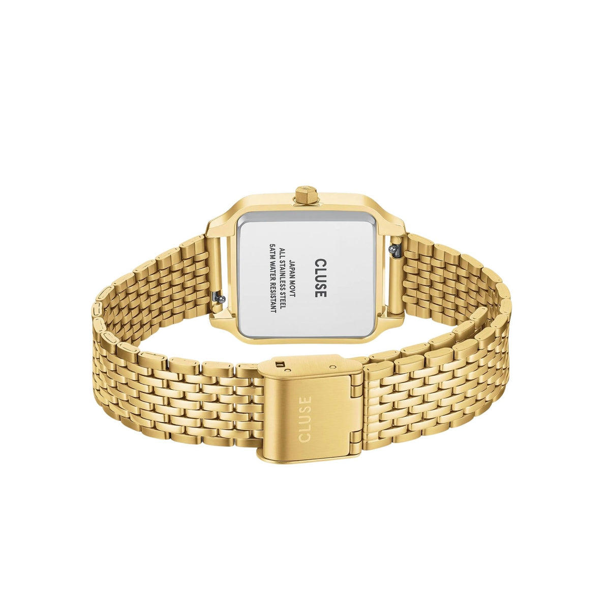 Cluse Gracieuse Watch Steel, Lace Textured, Gold Colour CW11912