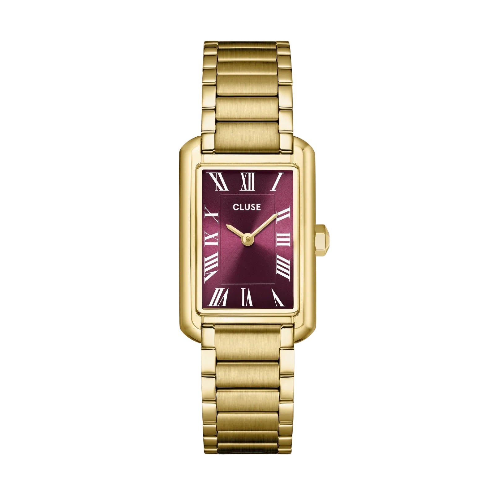 Cluse Belisenna CW15004 Gold Wine Red Ladies’ Watch