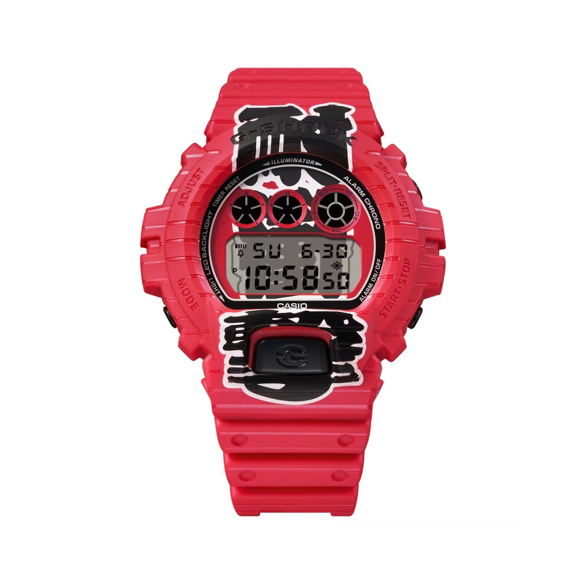 Casio G-Shock Digital Red Lantern Series DW-6900AKA-4ER