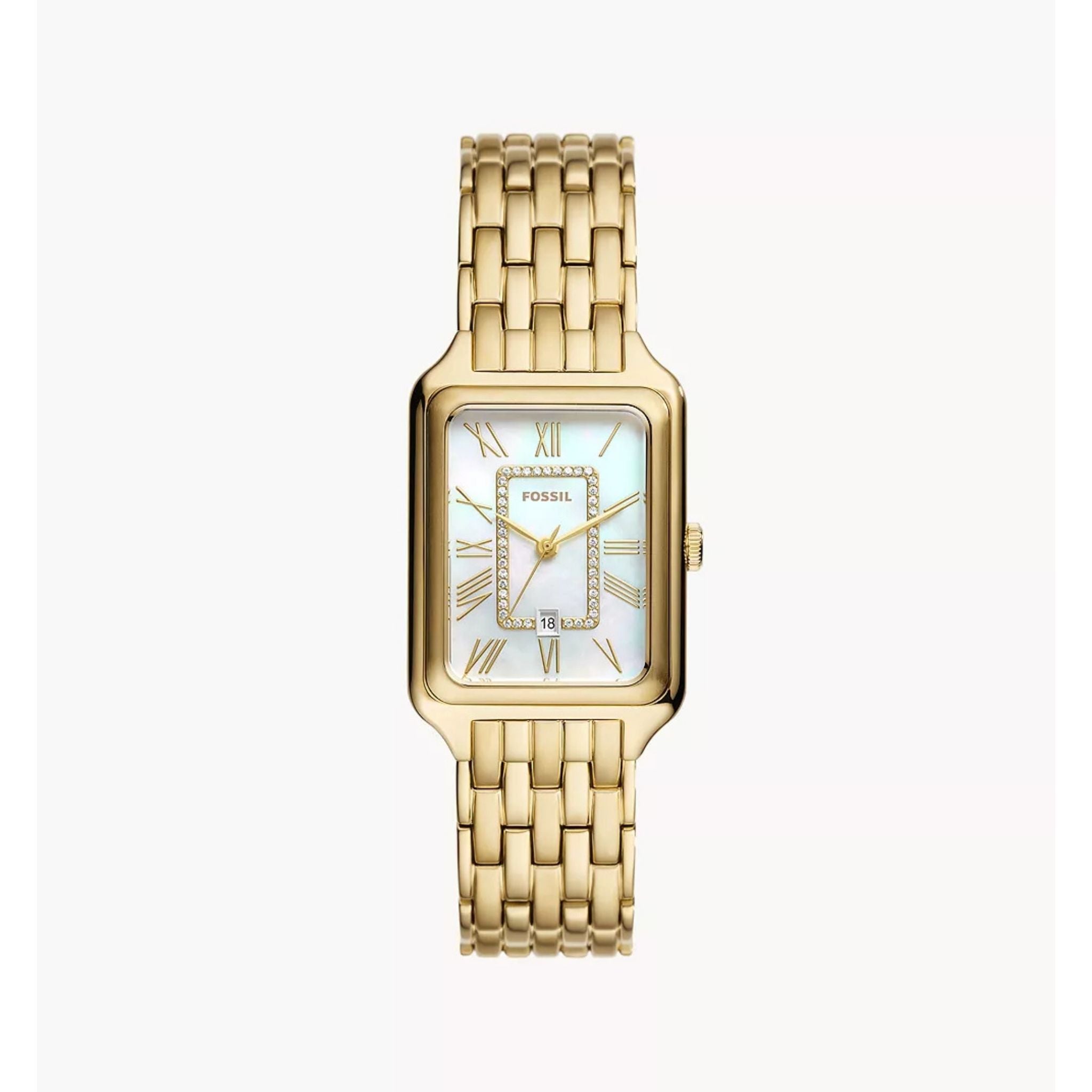 Fossil Raquel Gold-tone Date ES5304