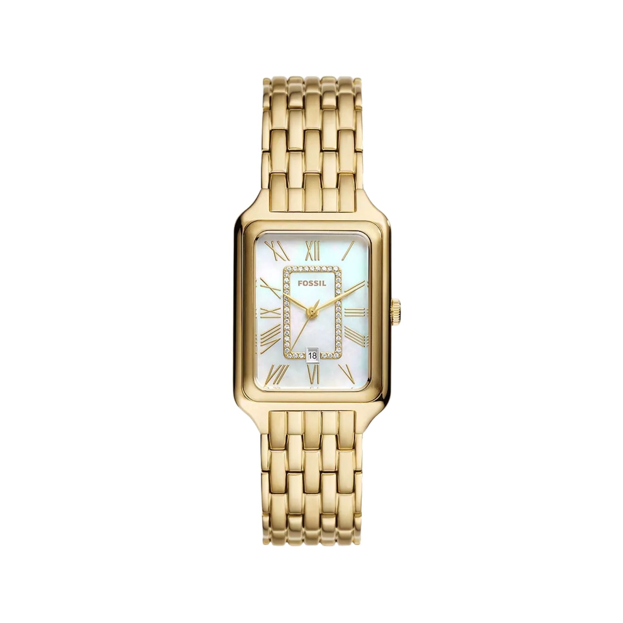 Fossil Raquel Gold-tone Date ES5304