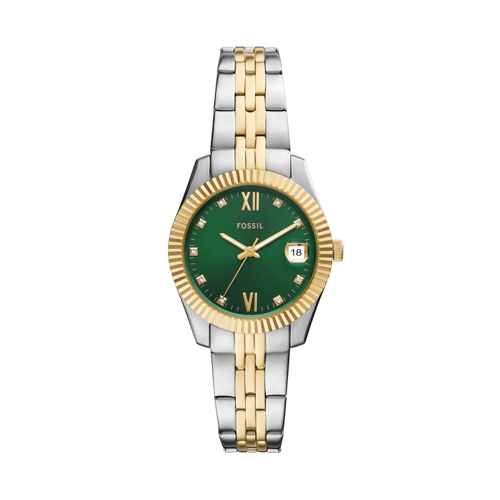 Fossil Scarlette Green Dial ES5388