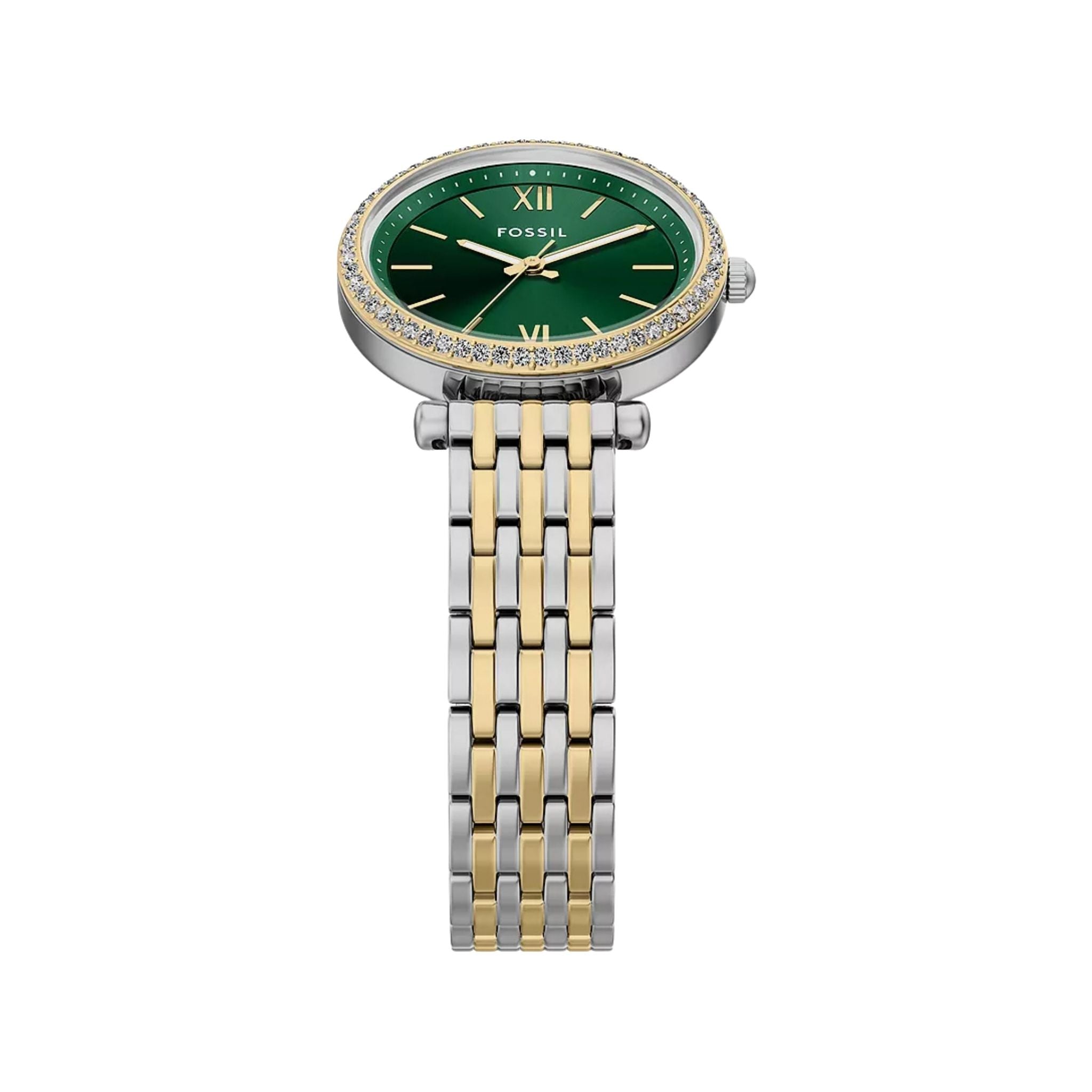 Fossil Carlie Mini Green Dial ES5439