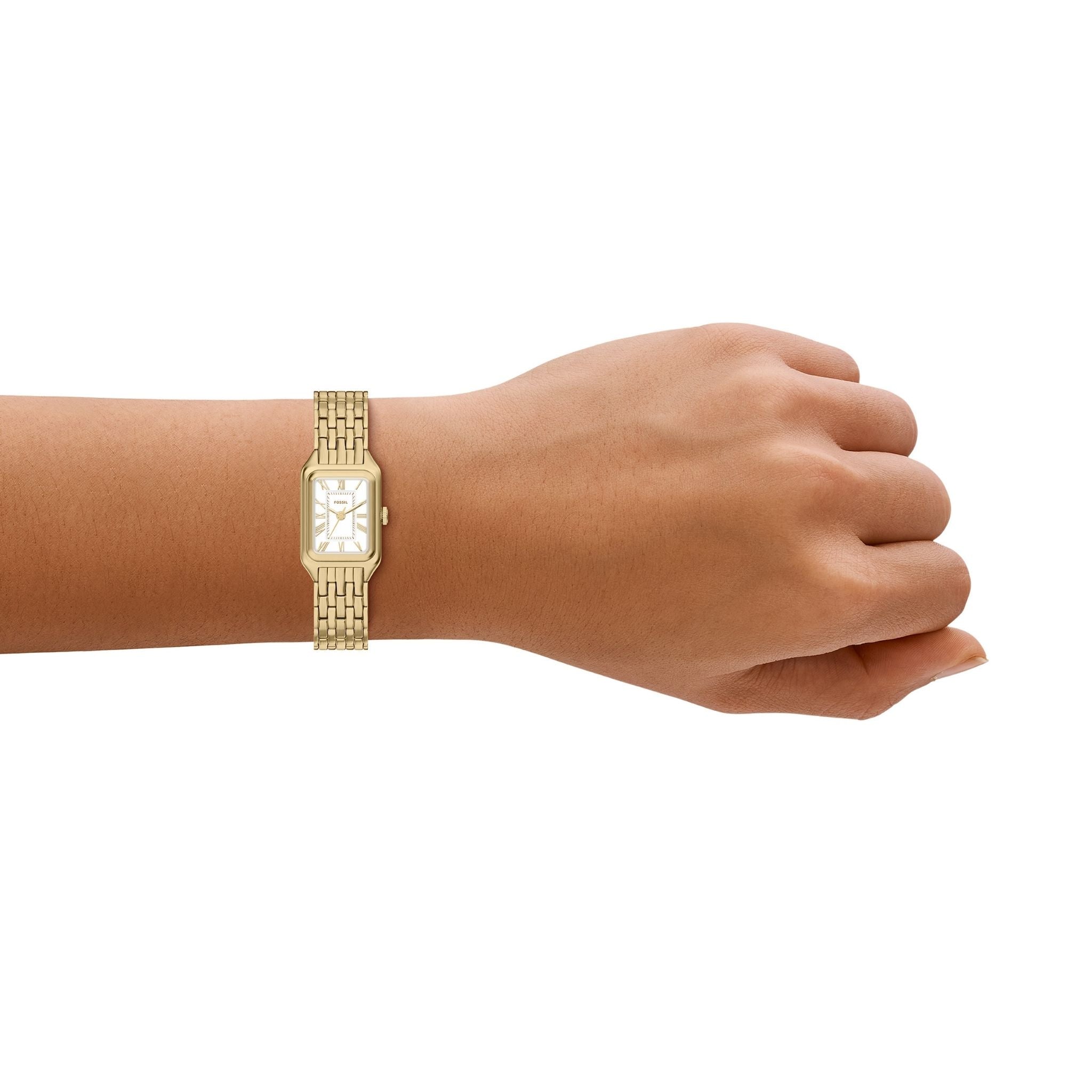Fossil Raquel Gold White Dial ES5467