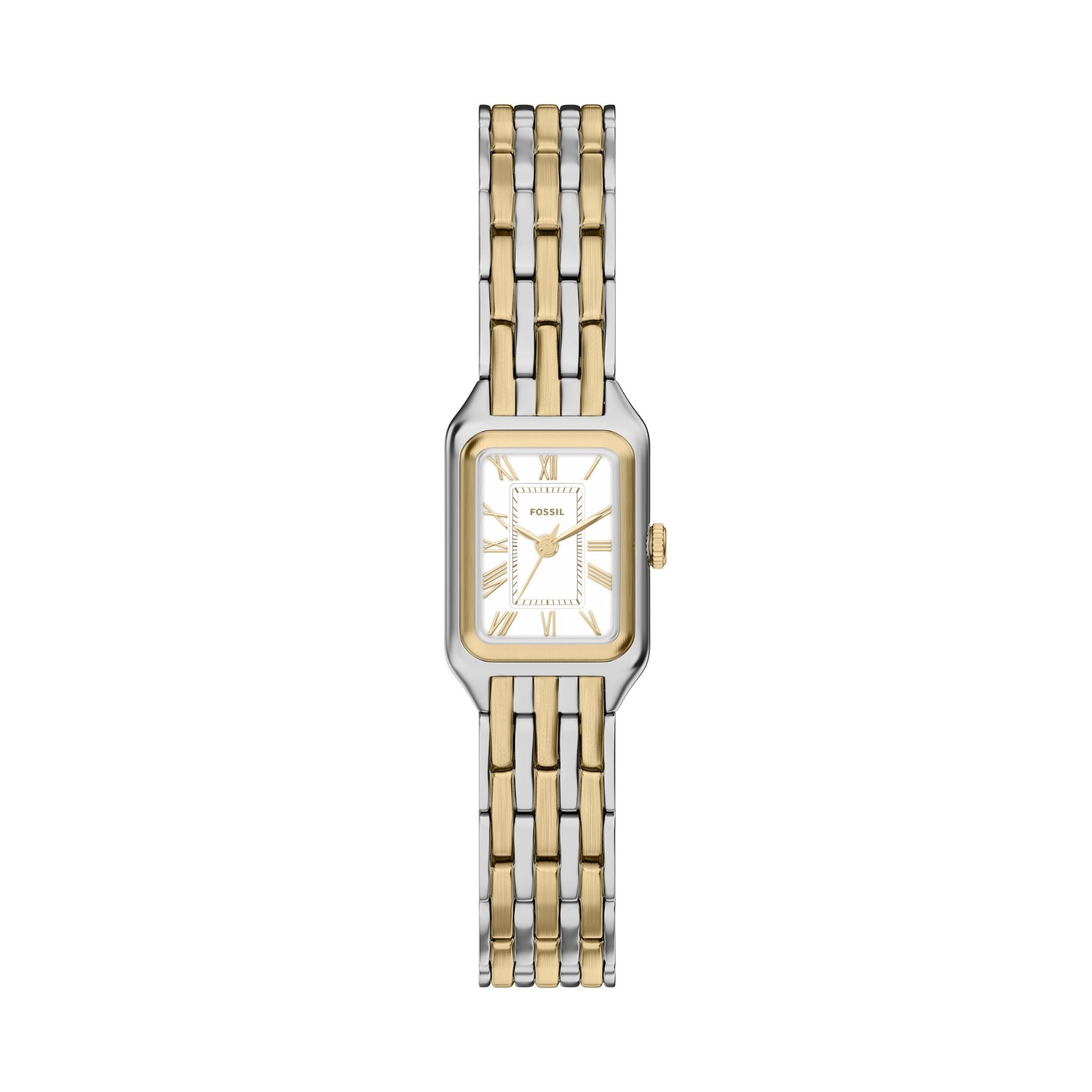 Fossil Raquel Two-tone White Dial ES5468