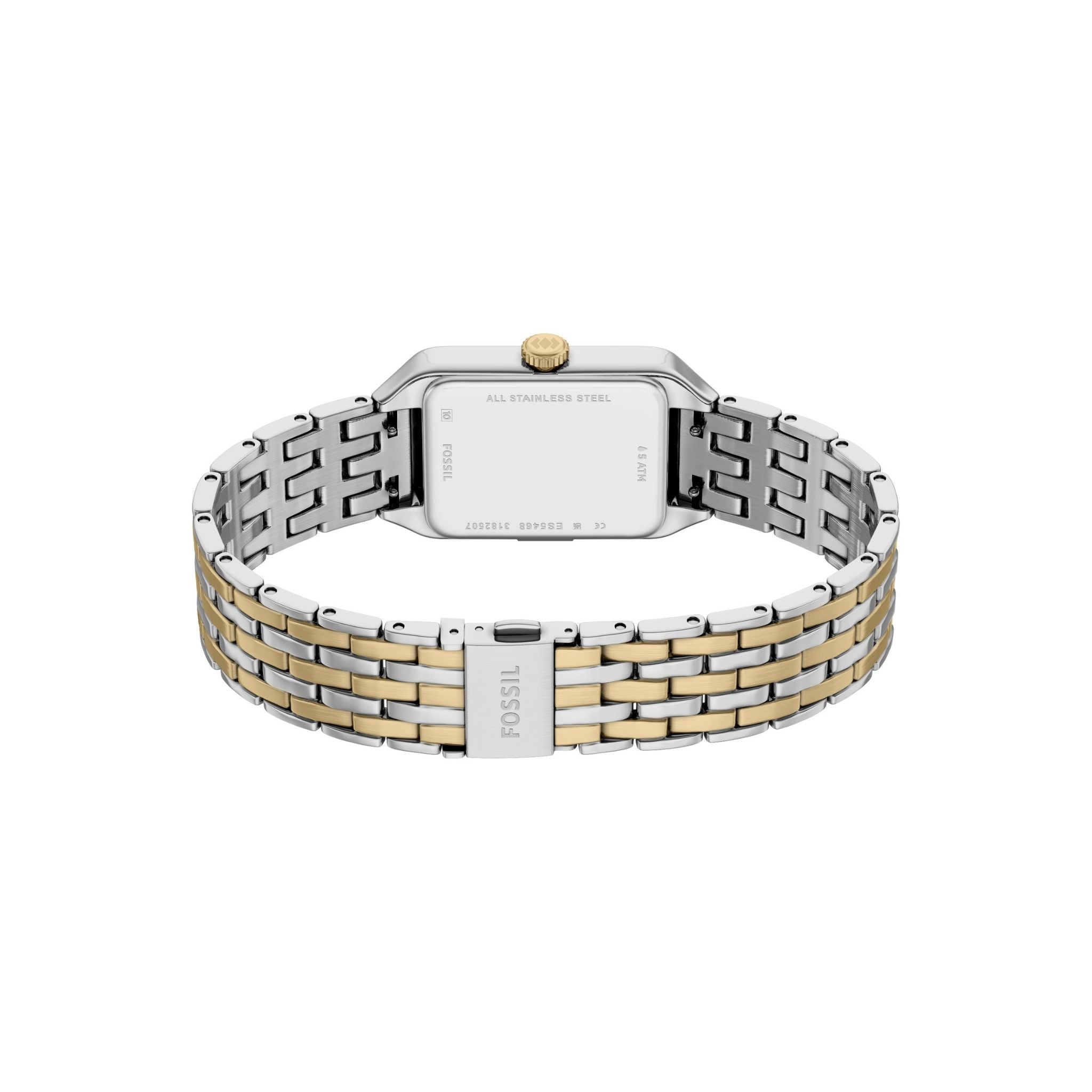 Fossil Raquel Two-tone White Dial ES5468