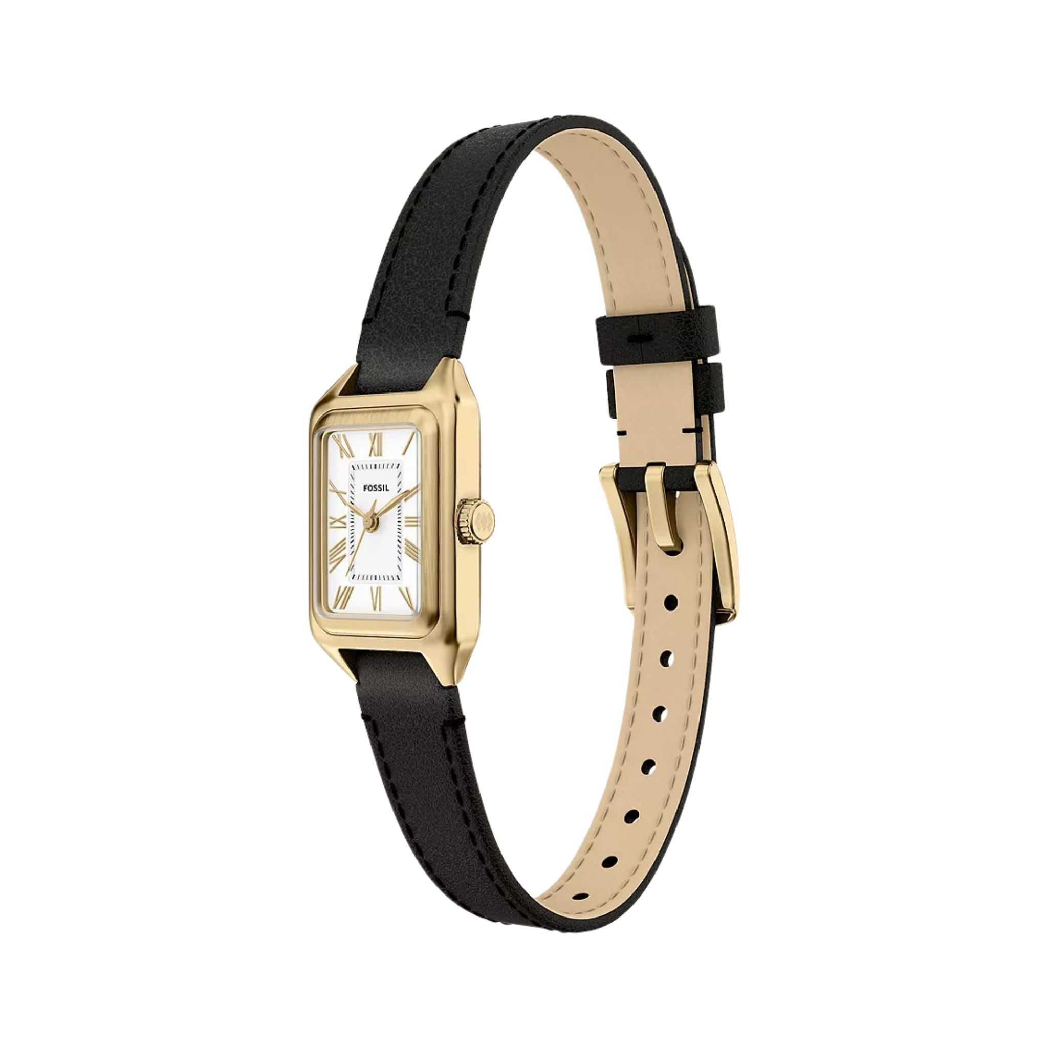 Fossil Raquel Mini Black Leather ES5470