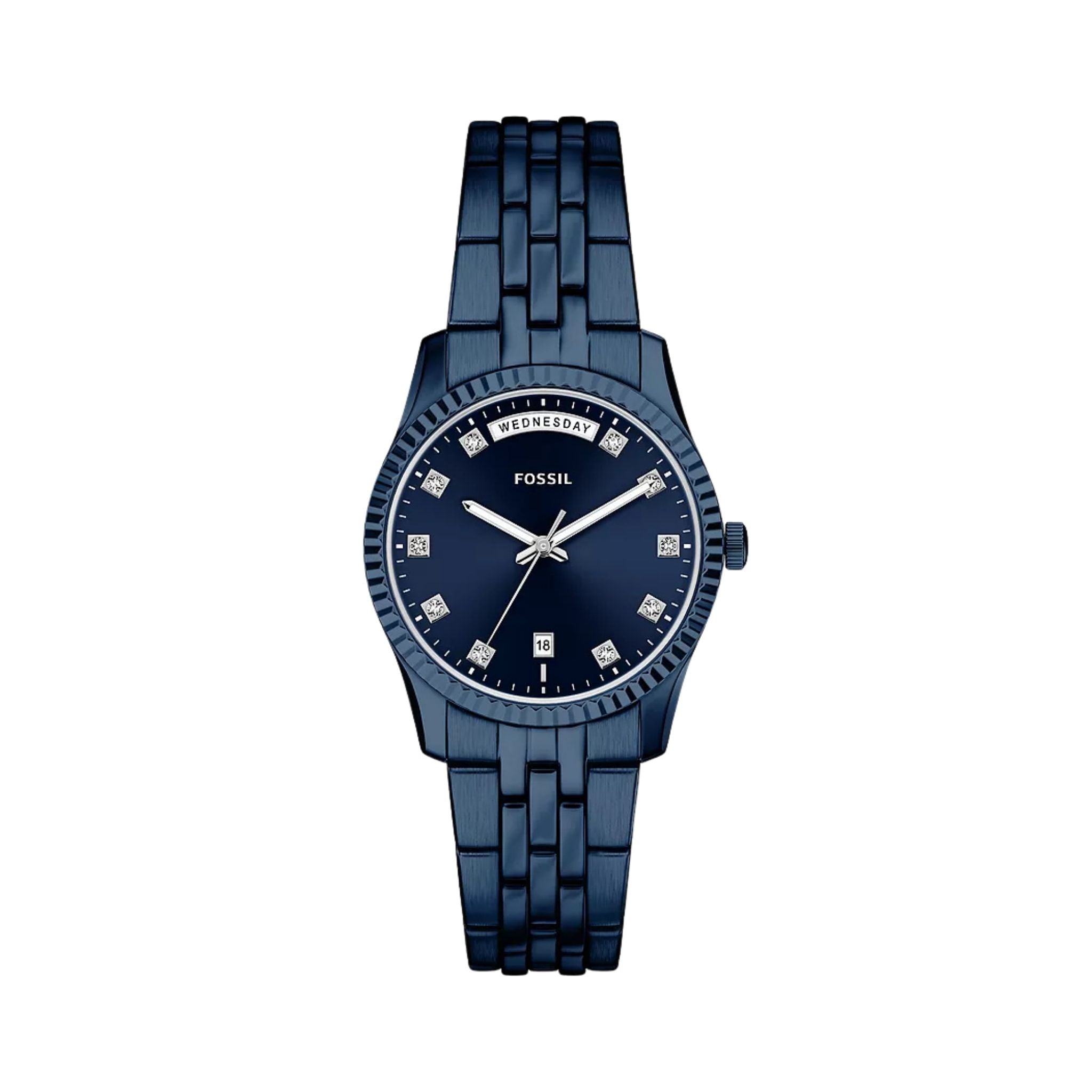 Fossil Scarlette Navy Stainless Steel ES5476