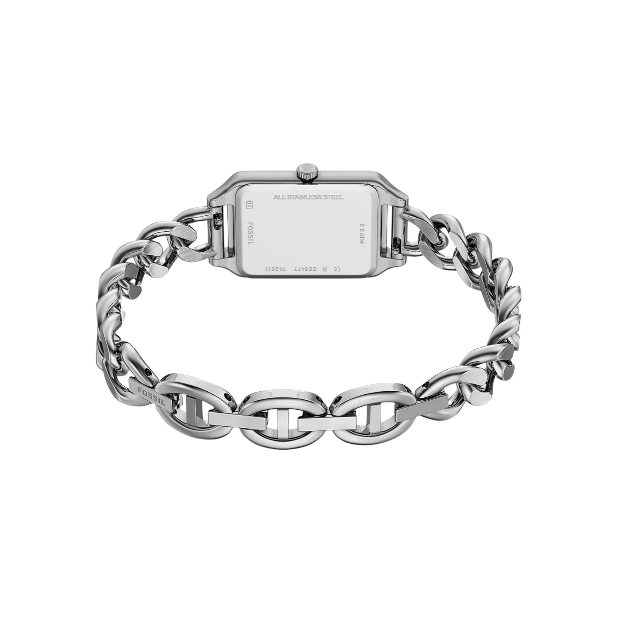 Fossil Raquel Silver tone Stainless Steel ES5477