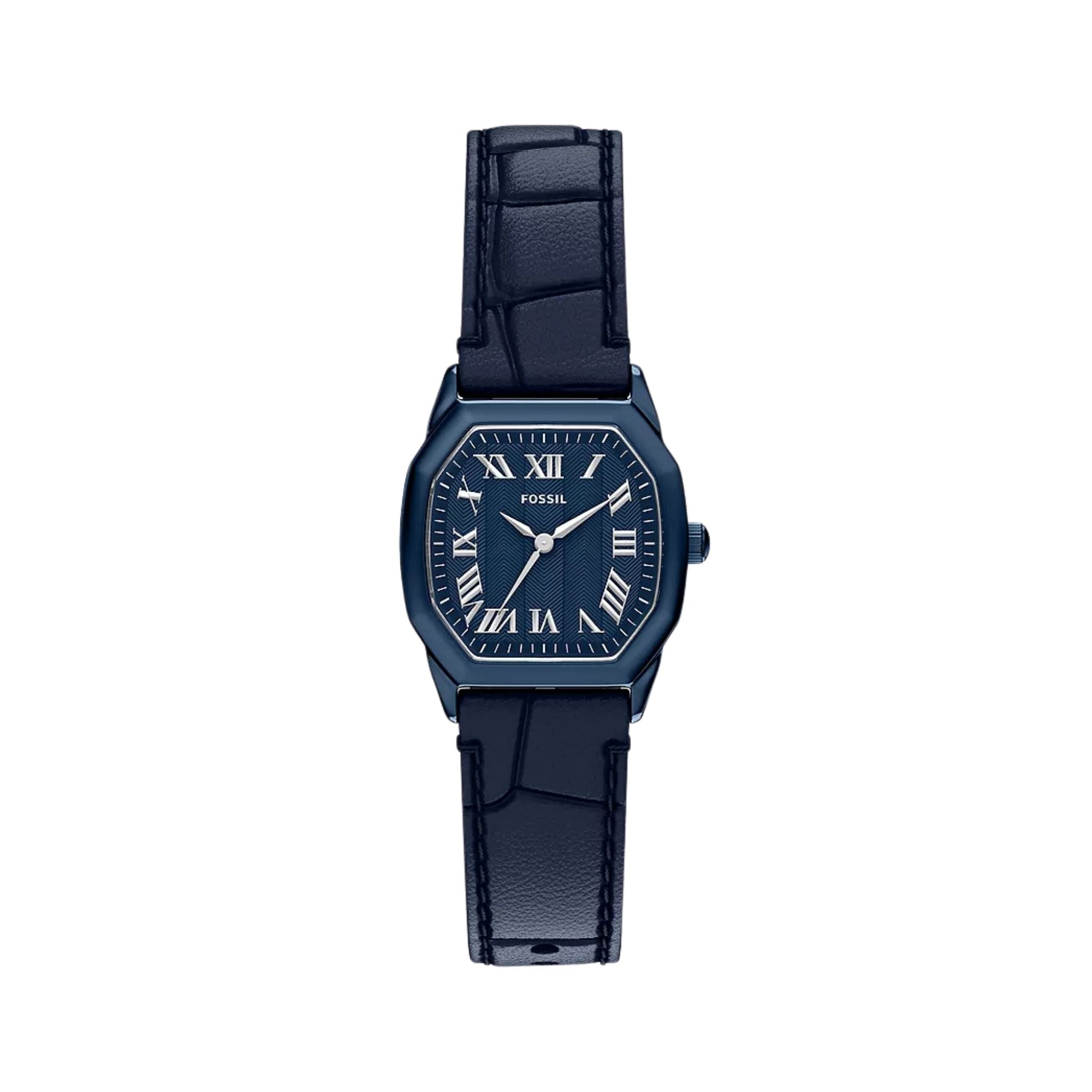 Fossil Harlow Navy Leather ES5481