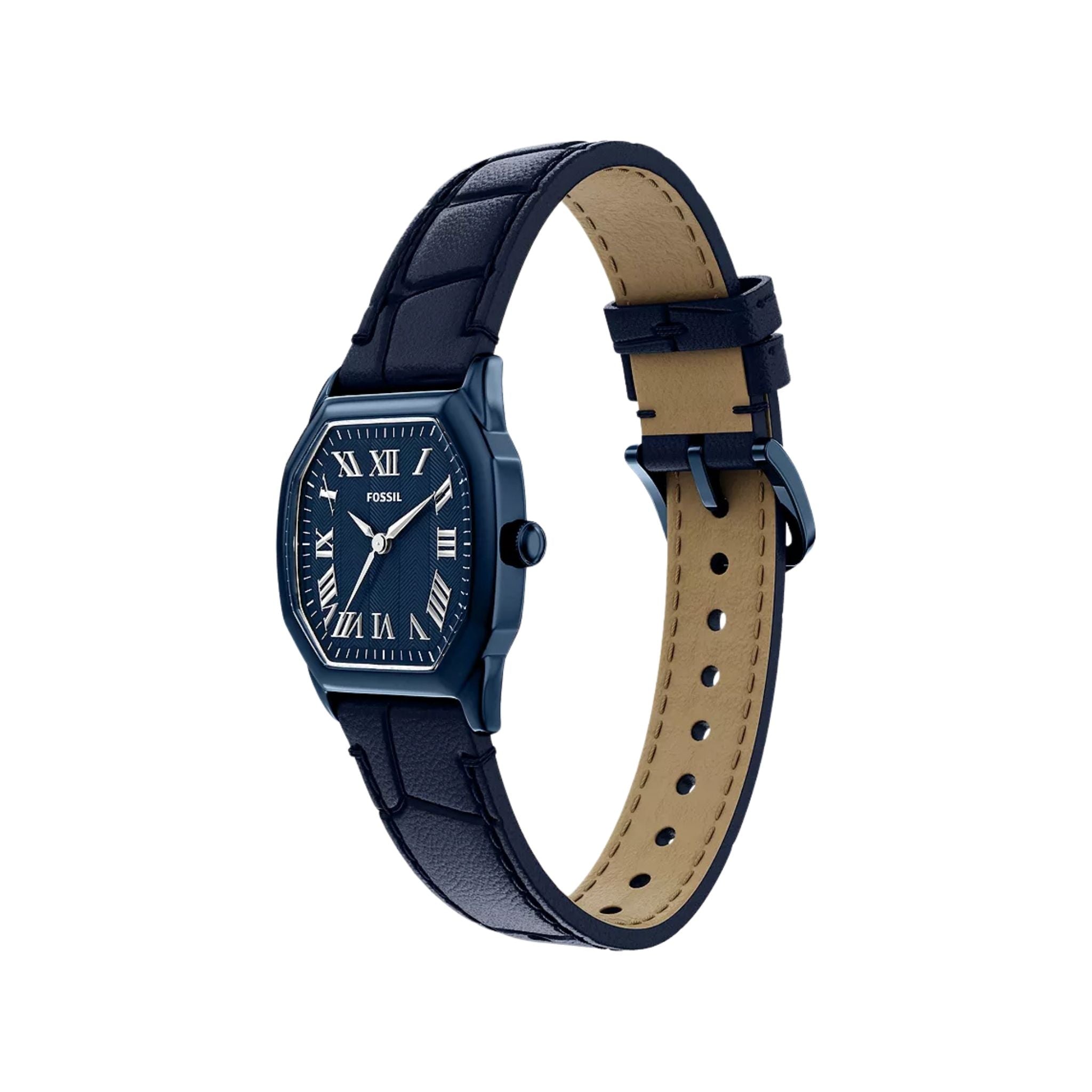 Fossil Harlow Navy Leather ES5481