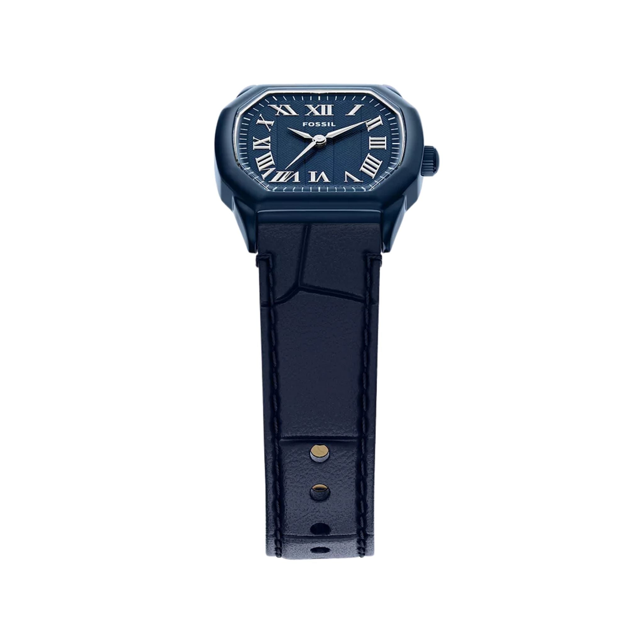 Fossil Harlow Navy Leather ES5481