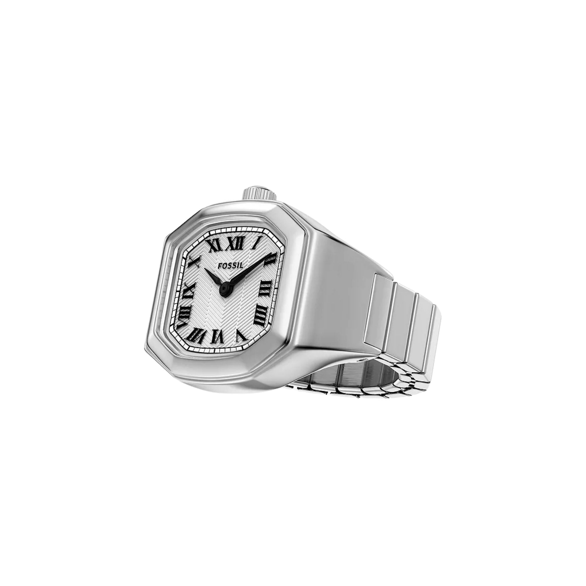 Fossil Harlow Watch Ring Silver ES5482