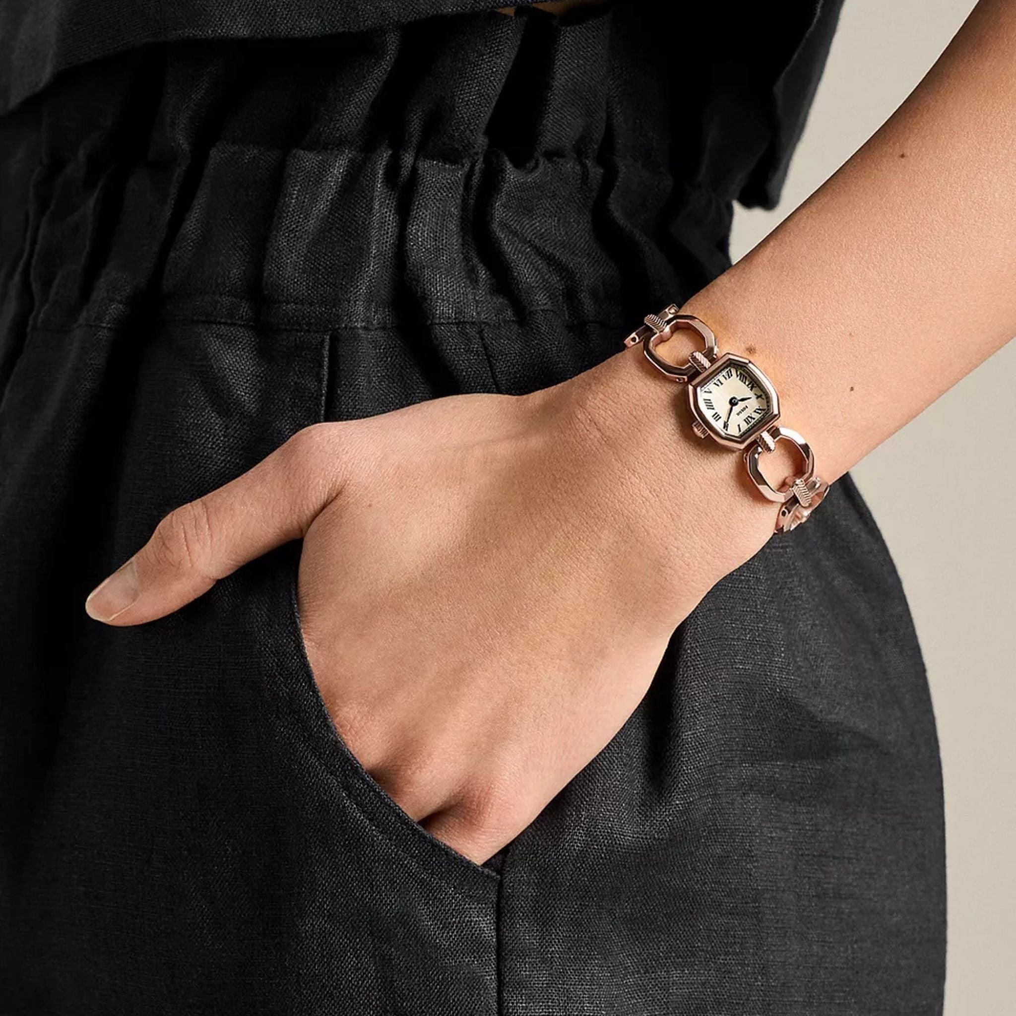 Fossil Harlow Mini Rose Gold-Tone ES5484