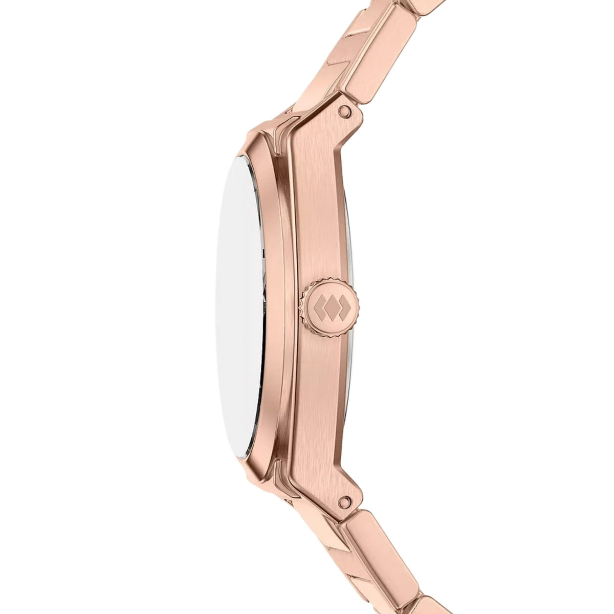 Fossil Everett 27mm Rose Gold-Tone Stainless Steel Watch ES5491