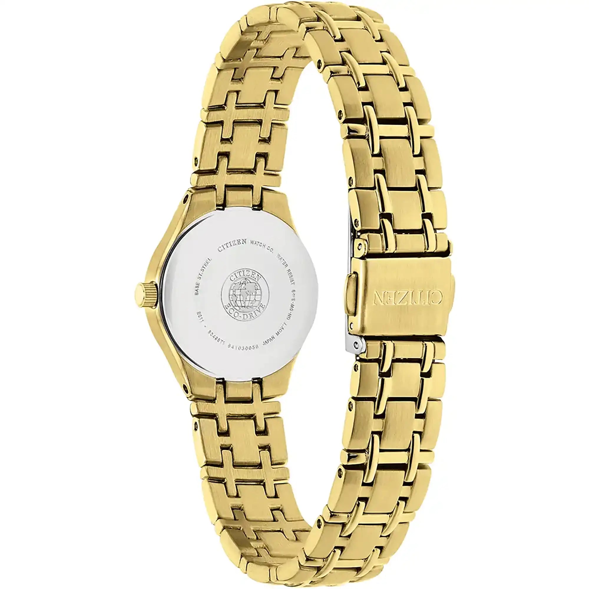 Citizen Eco-Drive Women's Champagne watch - EW1262-55P
