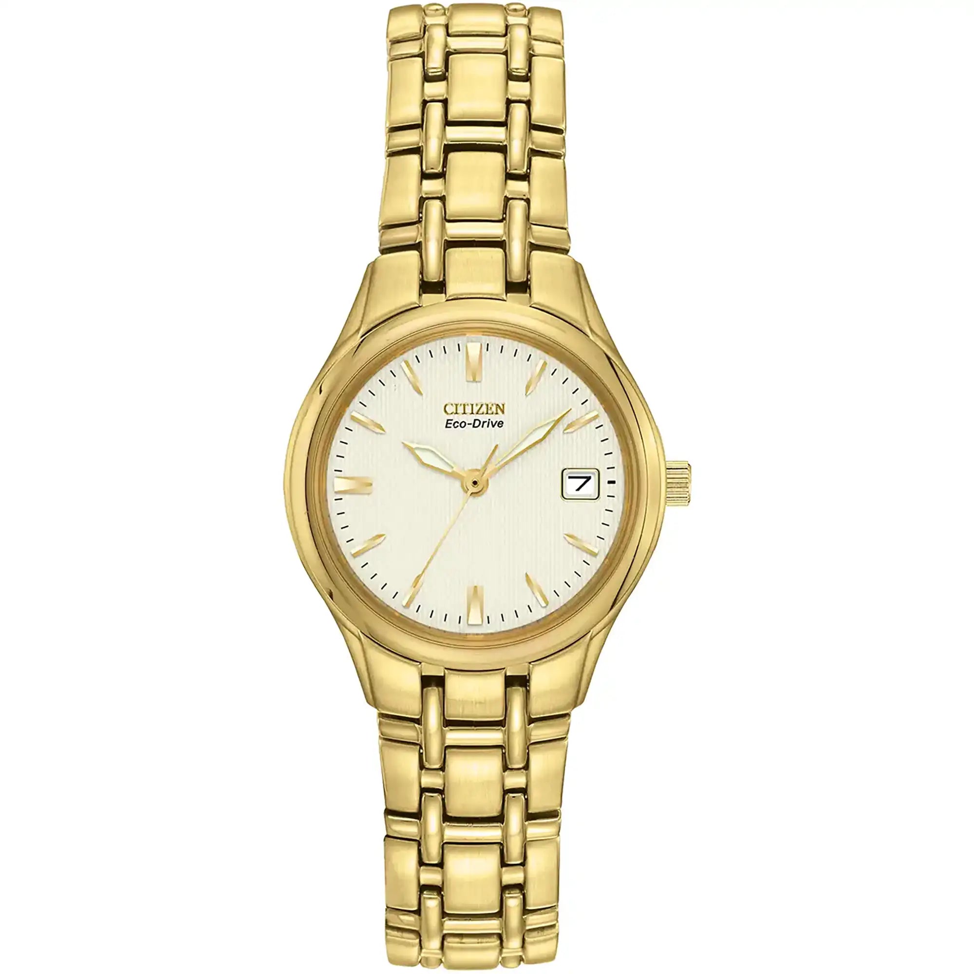 Citizen Eco-Drive Women's Champagne watch - EW1262-55P