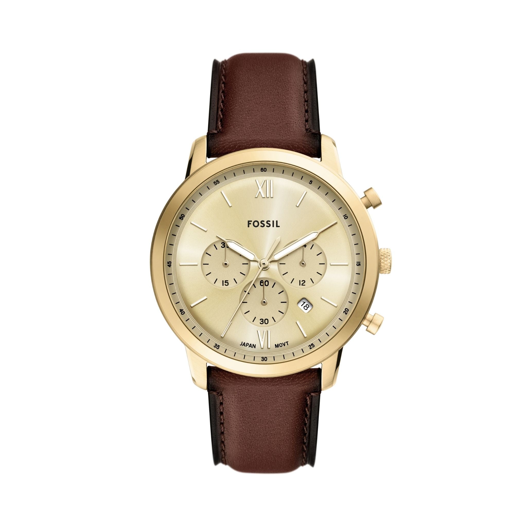 Fossil Neutra Gold Brown Dial FS6113