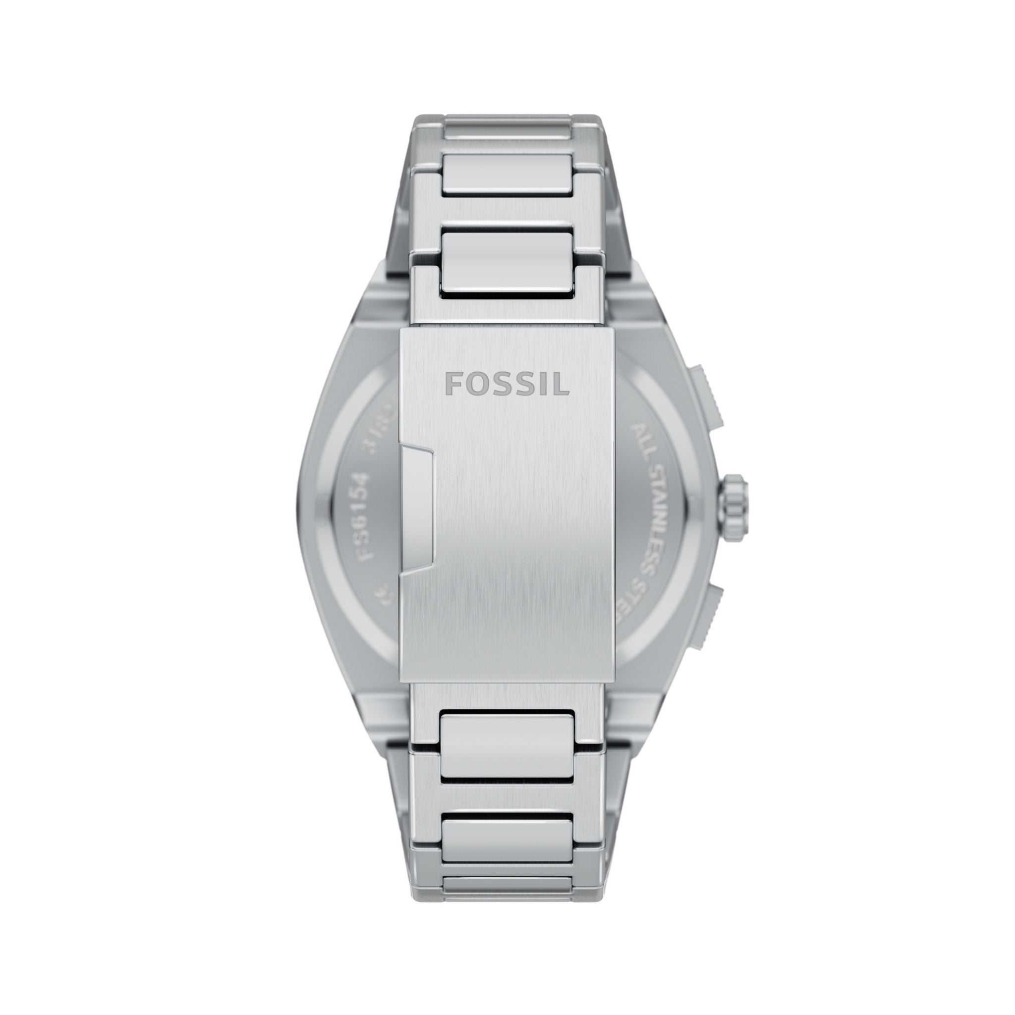 Fossil Everett Silver Blue Dial FS6154