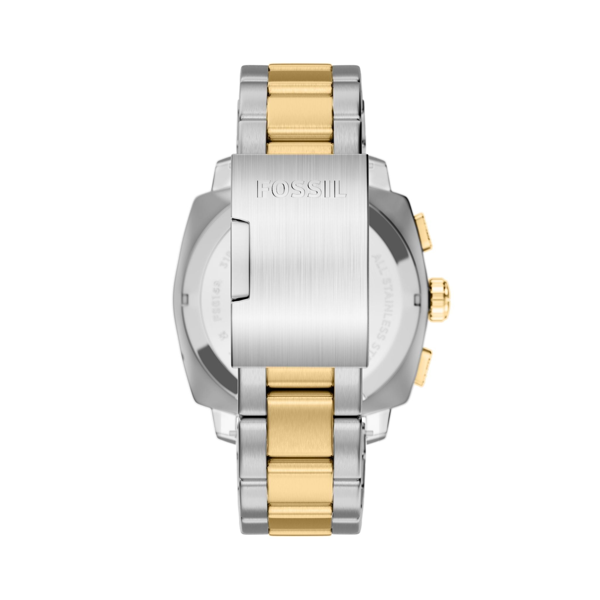 Fossil Machine Two-tone Black Dial FS6159