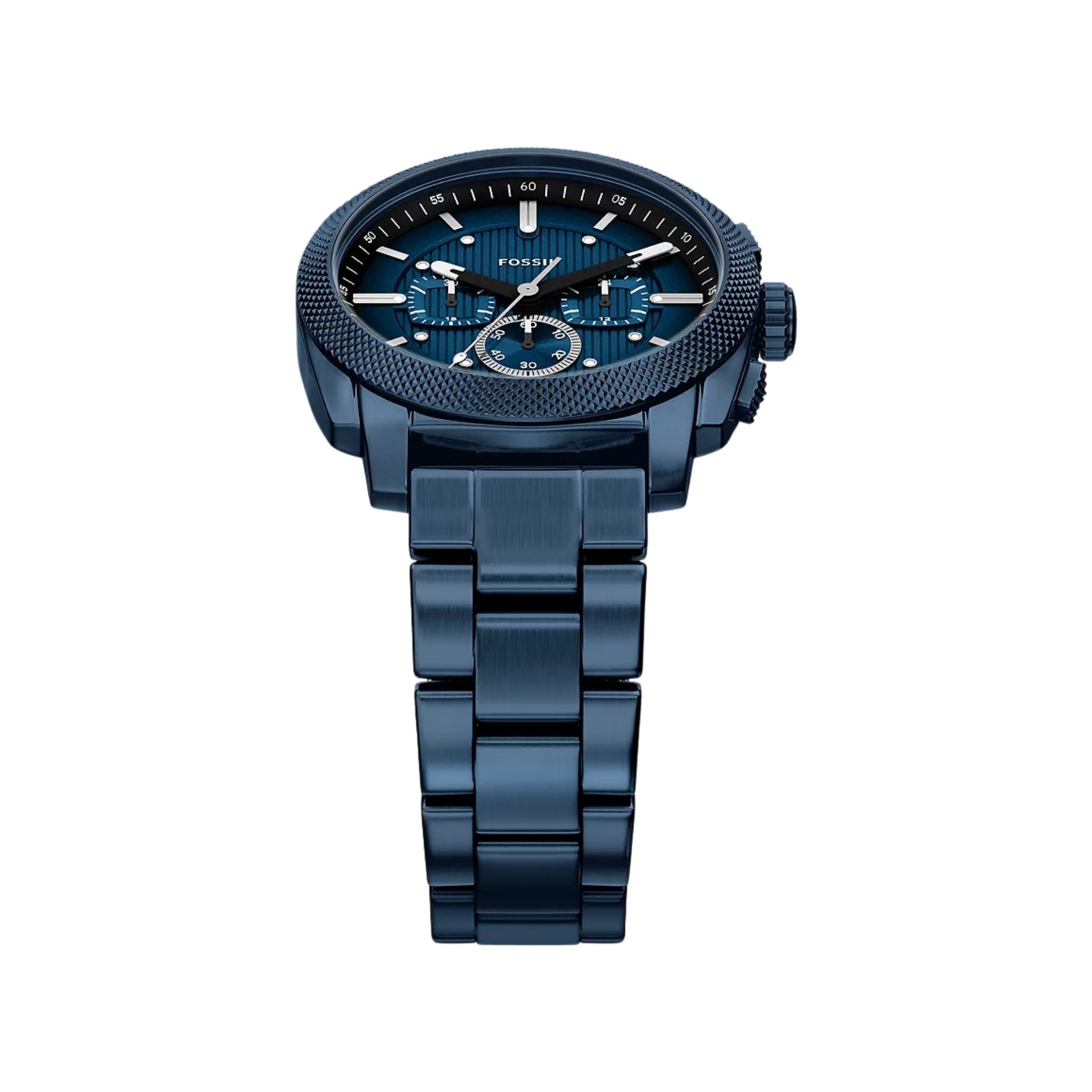 Fossil Machine Chronograph Navy Steel FS6167