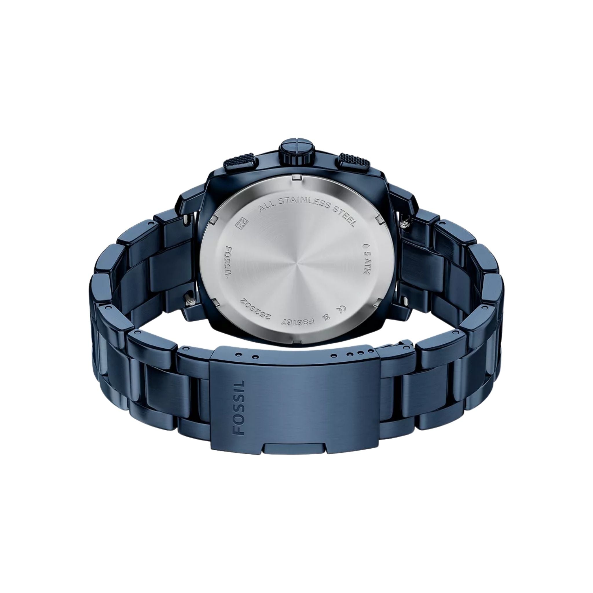 Fossil Machine Chronograph Navy Steel FS6167