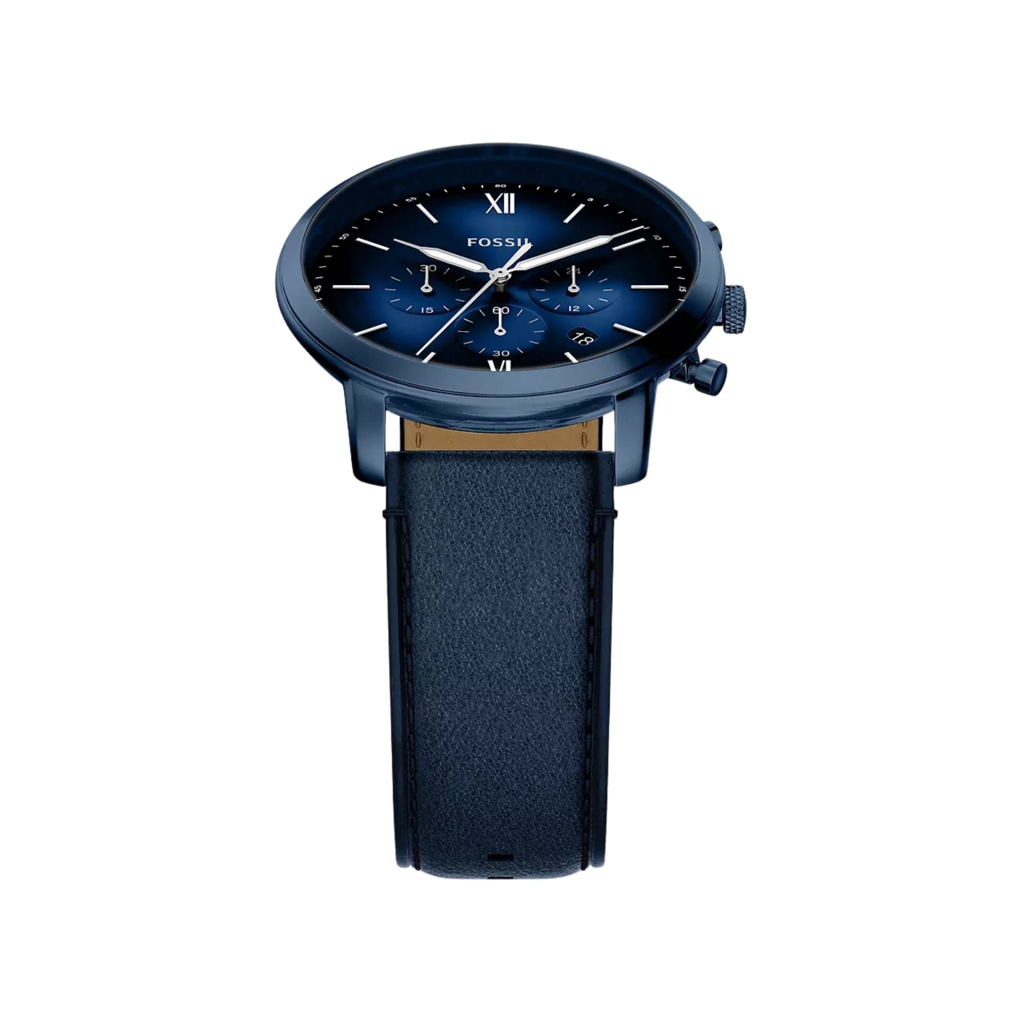 Fossil Neutra Chronograph Navy Leather FS6168
