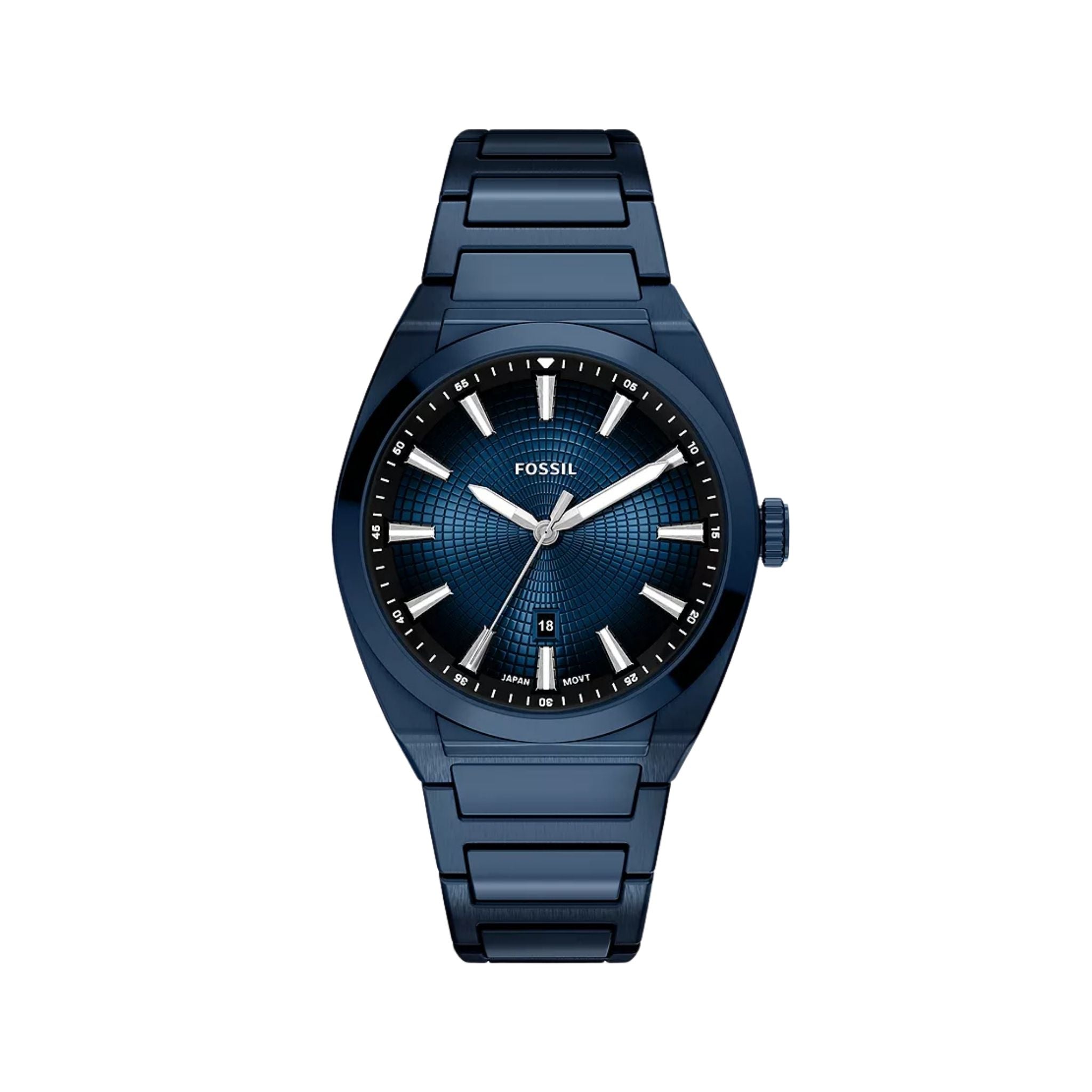 Fossil Everett Navy Steel FS6169