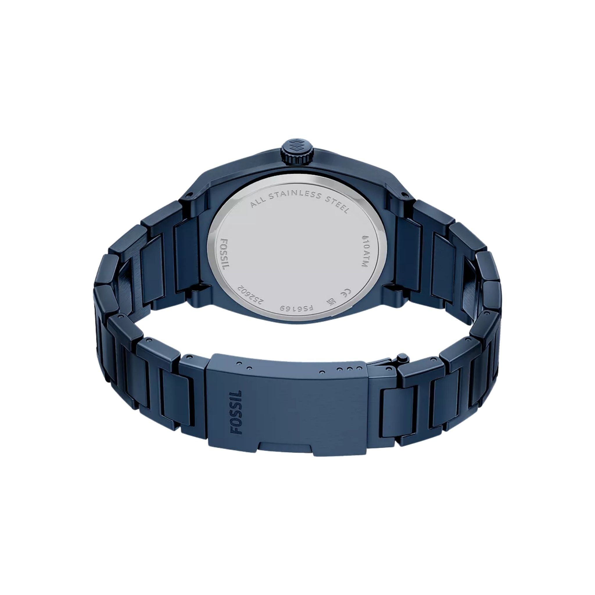 Fossil Everett Navy Steel FS6169