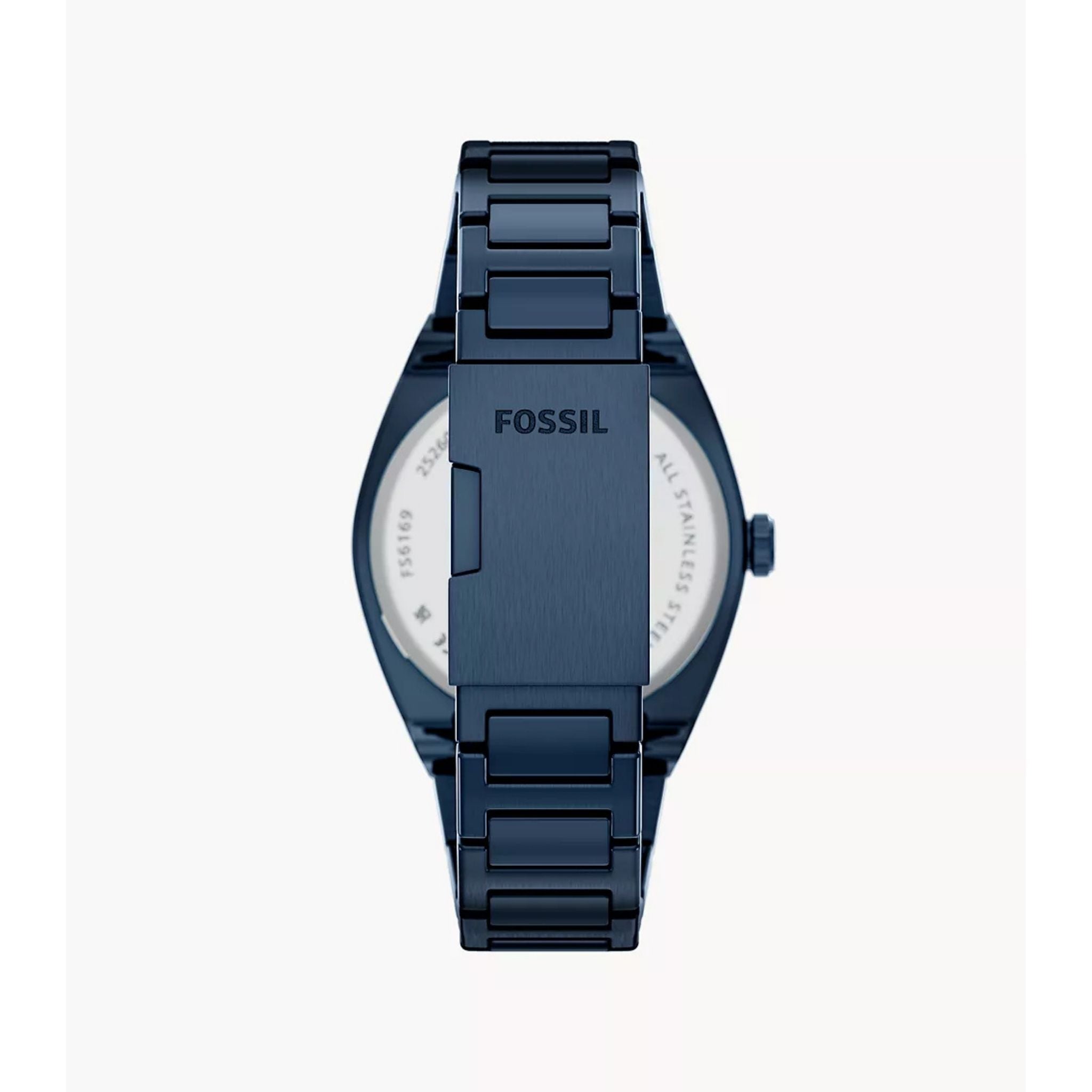 Fossil Everett Navy Steel FS6169