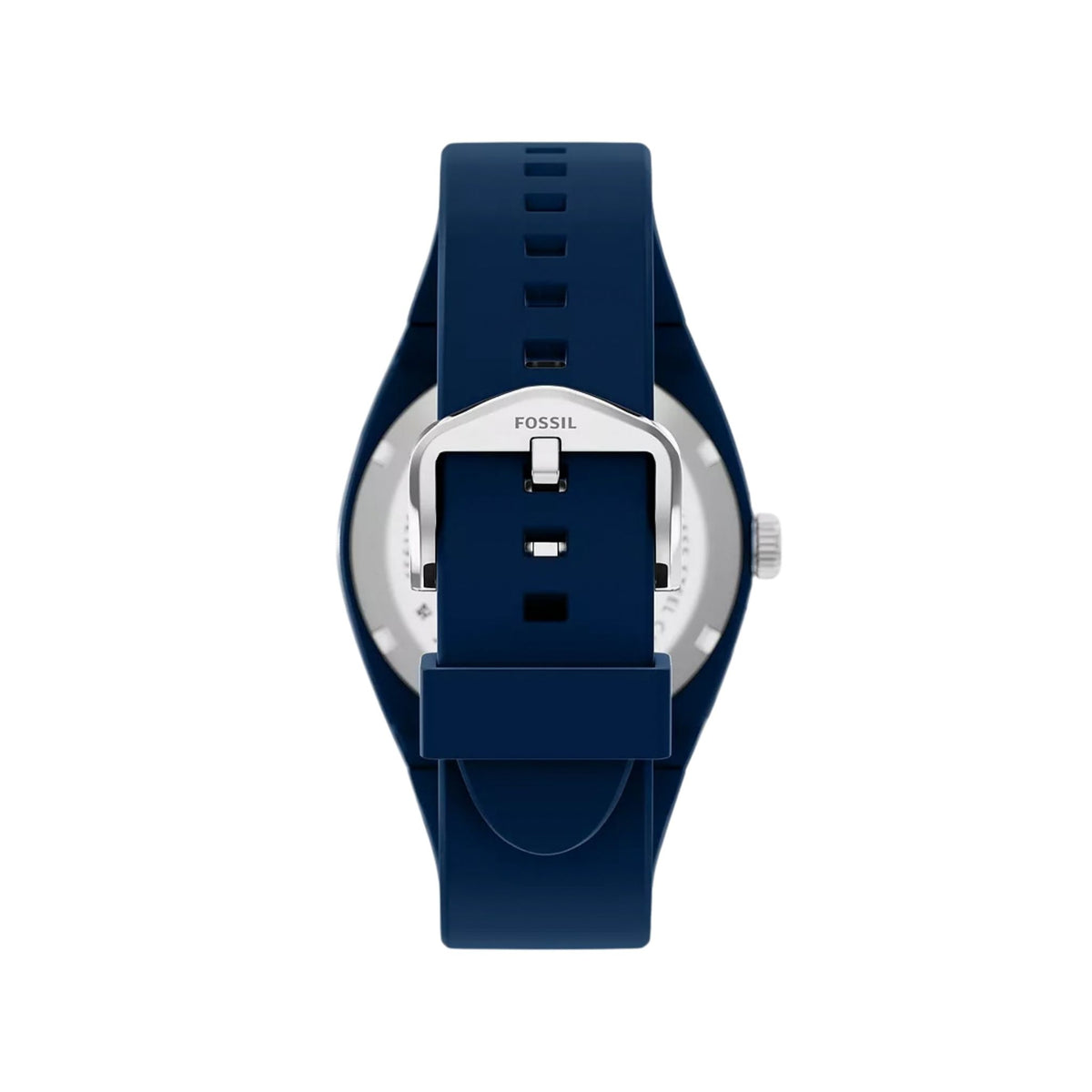 Fossil Everett Navy Silicone FS6177