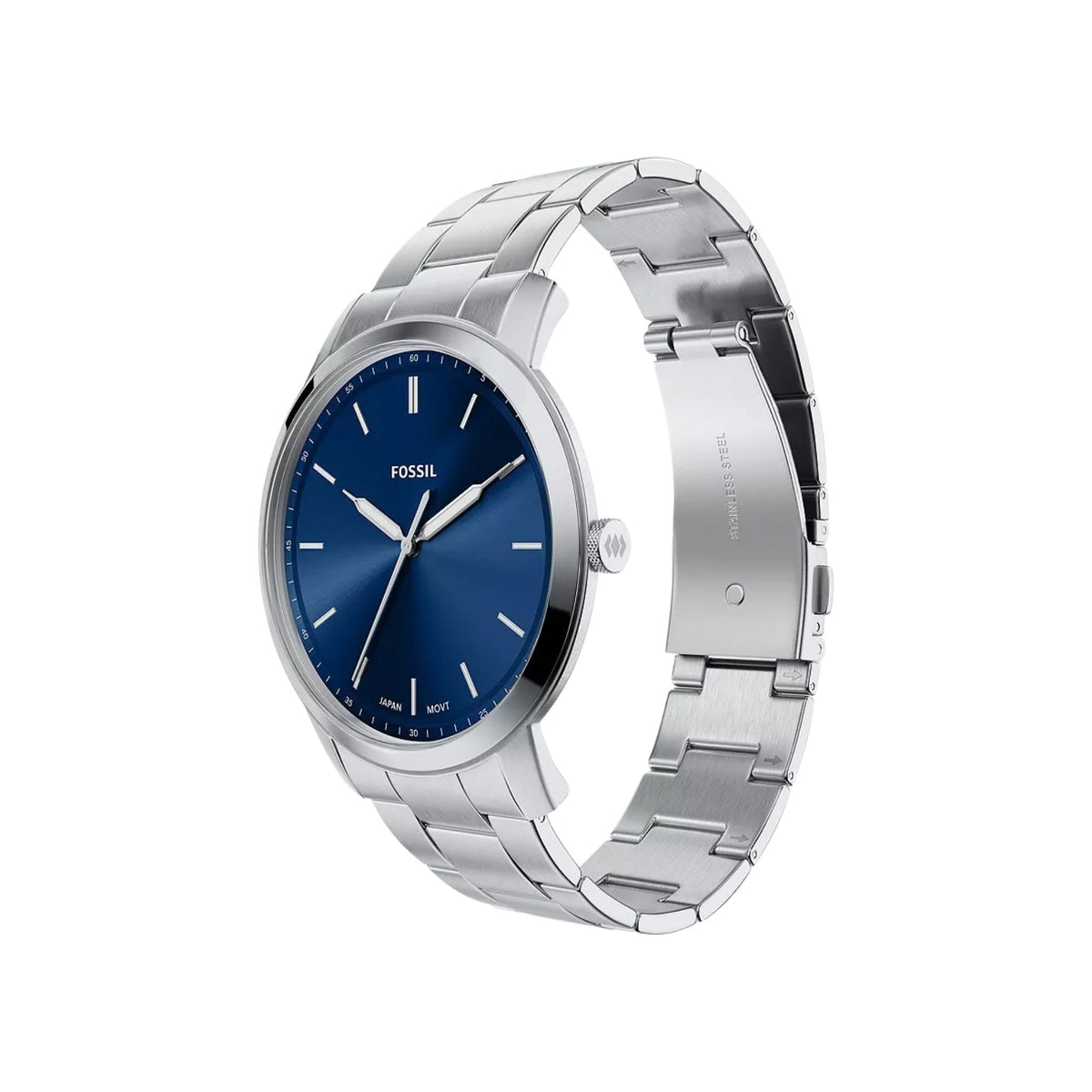 Fossil Minimalist 44mm Blue Watch FS6180