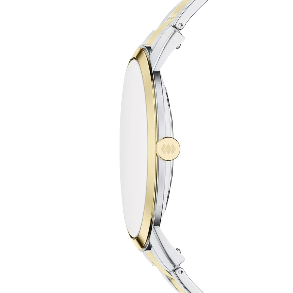 Fossil Minimalist 44mm Two-Tone Stainless Steel, Black FS6182