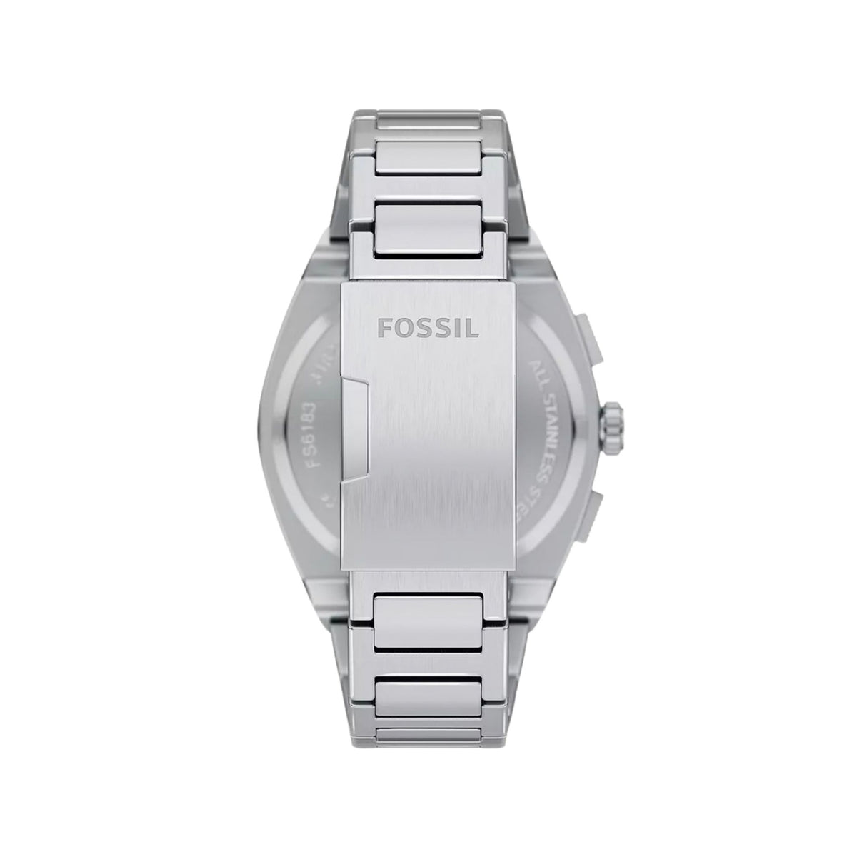 Fossil Everett 44mm Chronograph Stainless Steel Silver-tone FS6183