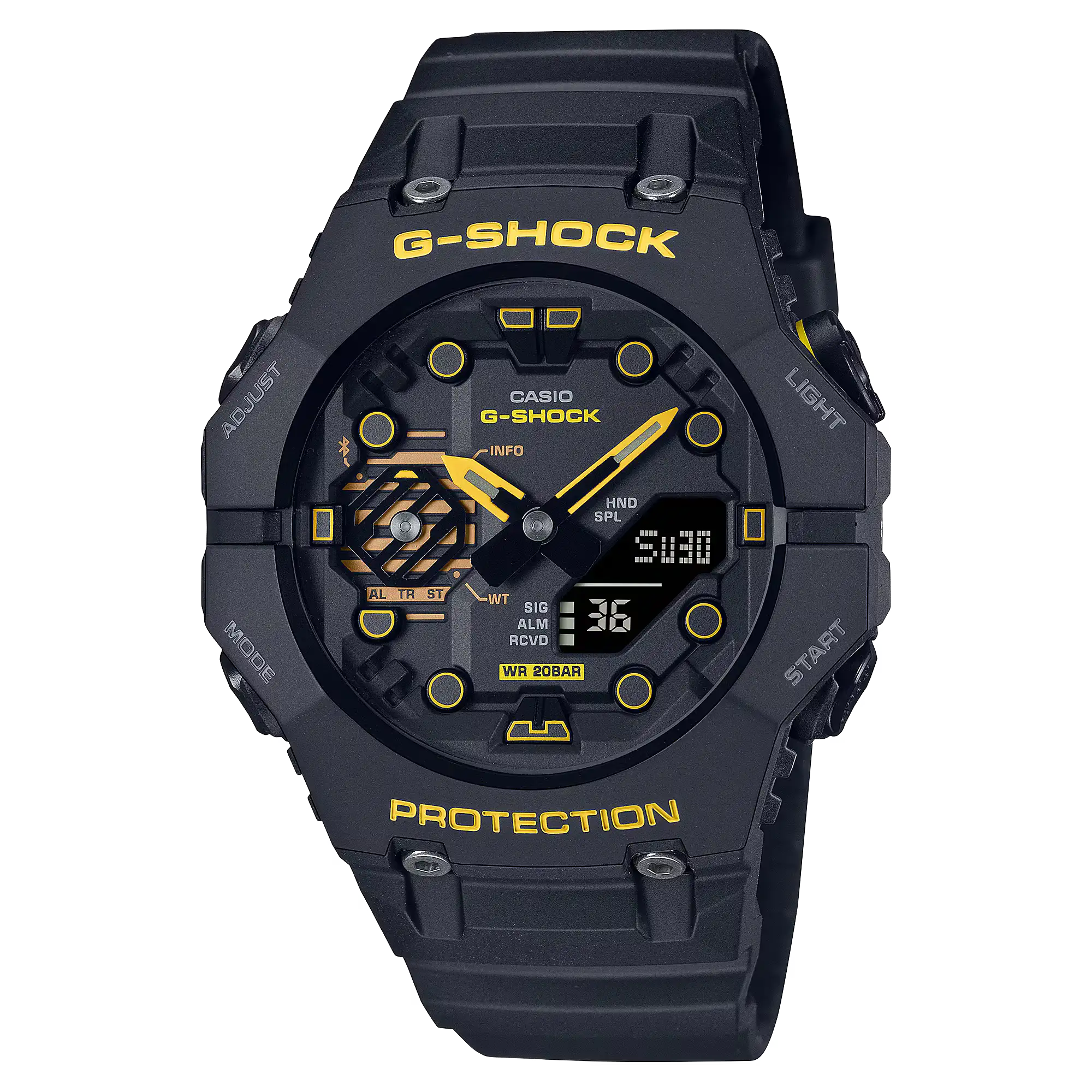 Casio G-Shock Caution Yellow Watch GA-B001CY-1AER