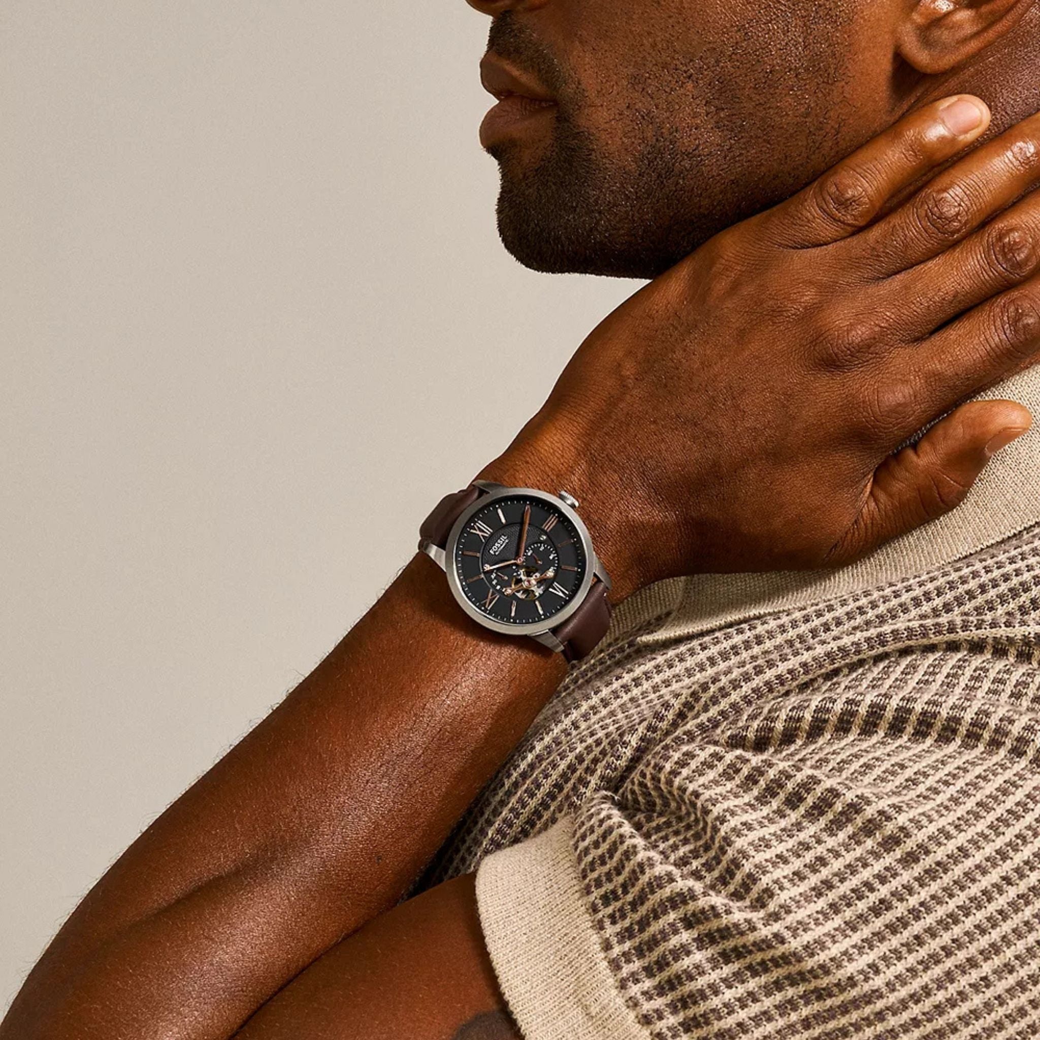 Fossil Townsman Automatic Leather ME3061