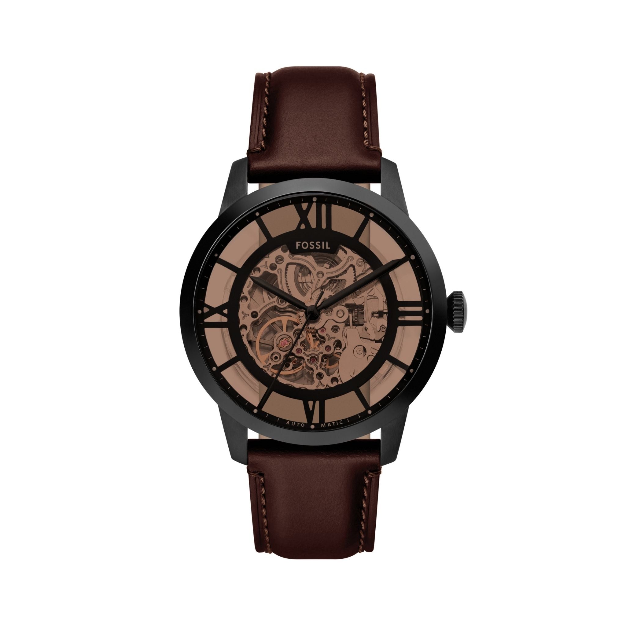 Fossil Townsman Watch Brown Leather ME3098