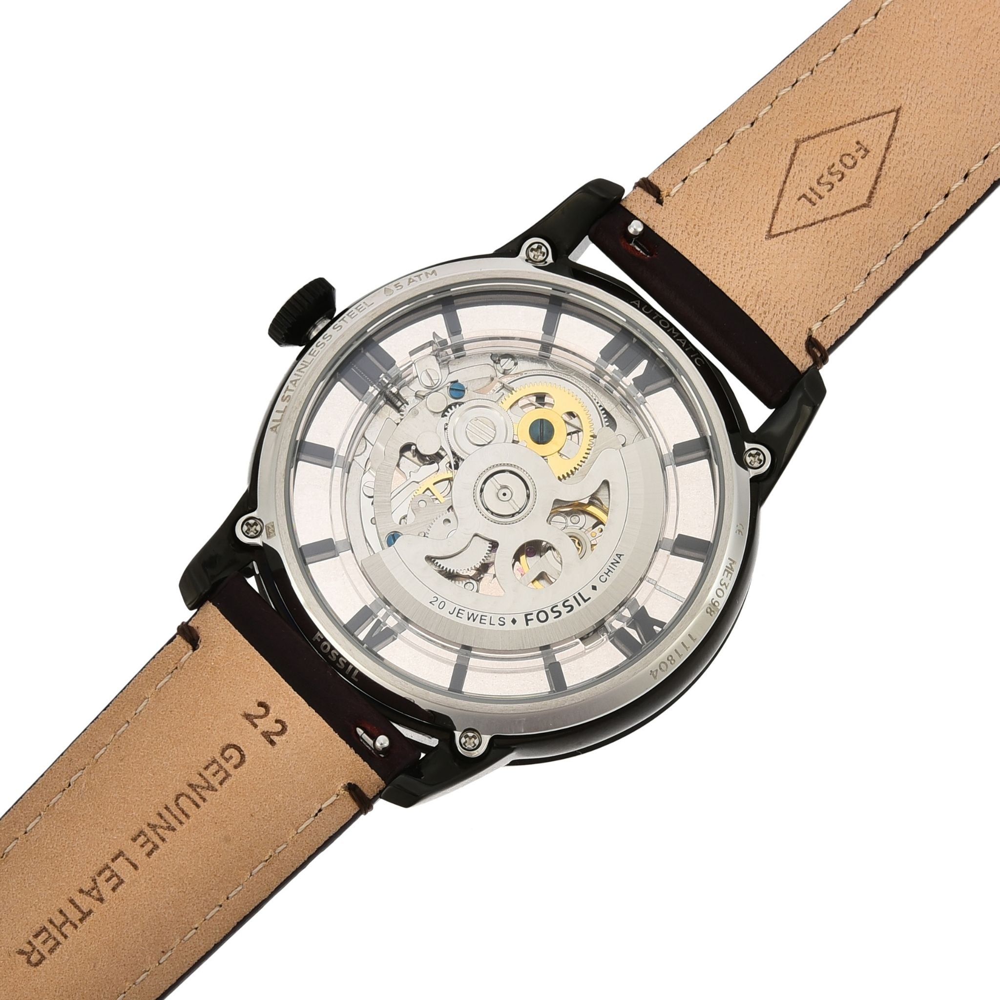 Fossil Townsman Watch Brown Leather ME3098