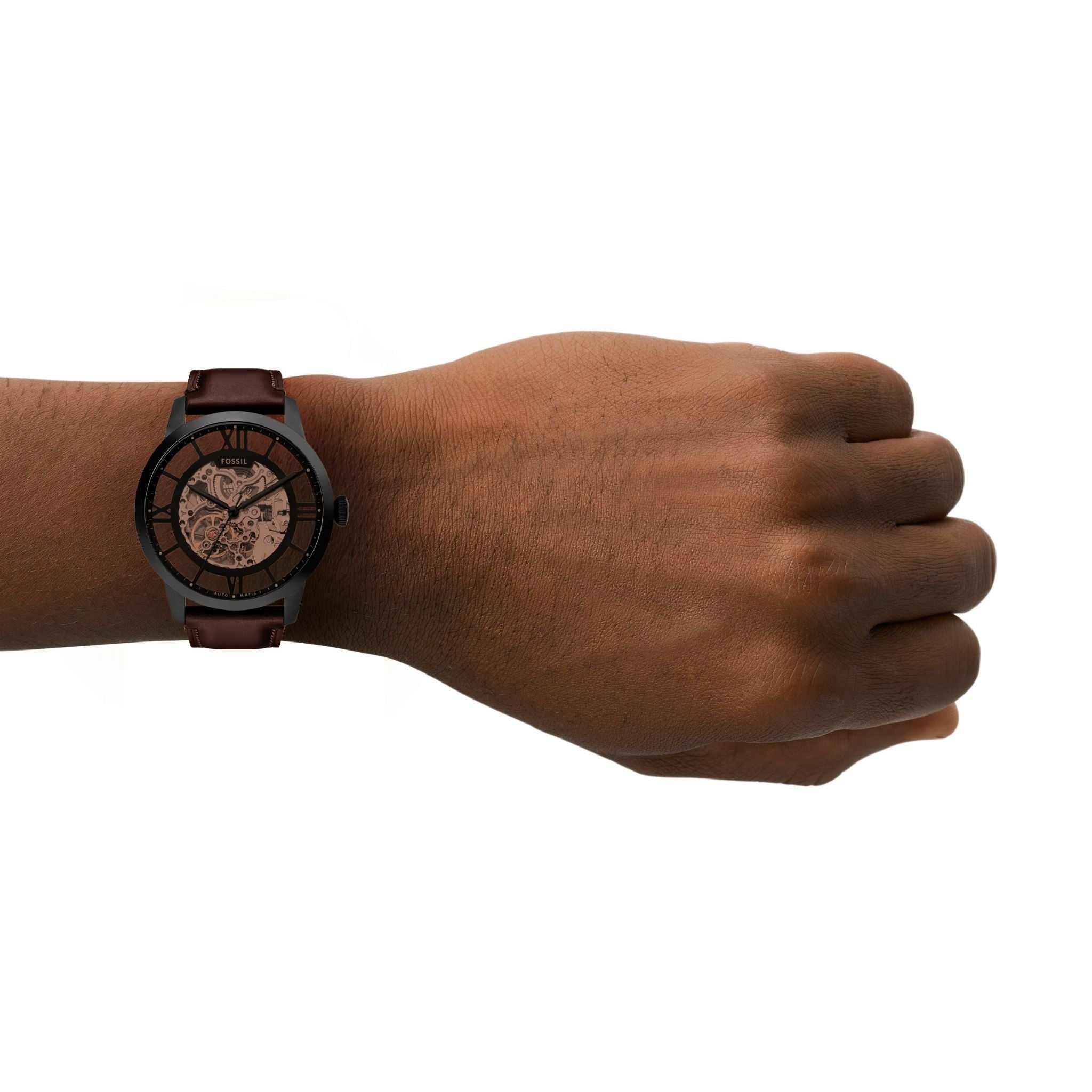 Fossil Townsman Watch Brown Leather ME3098